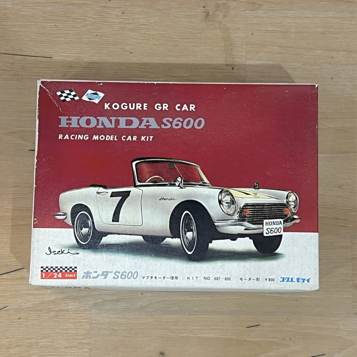 D5 未組立 KOGURE GR CAR コグレ GR カー 1/24HONDA S600 ホンダ レーシングモデルカーキット マブチモーター 長期保管品 現状拍卖