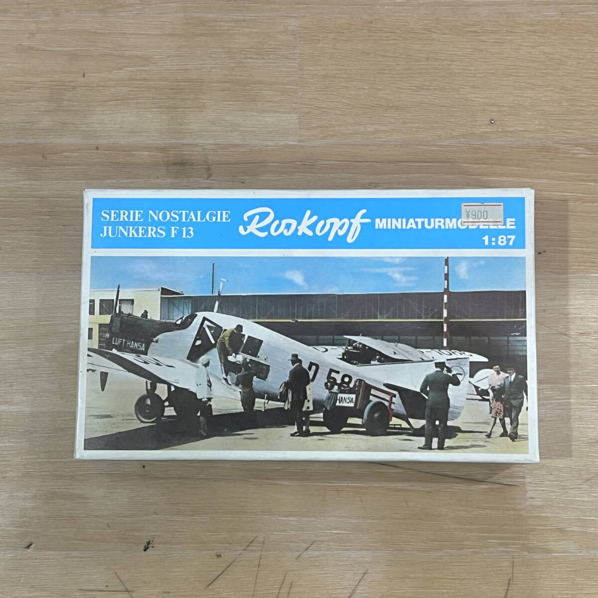 Roskopf/ロスコーフ SERIE NOSTALGIE JUNKERS F 13 ユンカース 1/87 プラモデル 旅客機 飛行機 長期保管品 現状拍卖