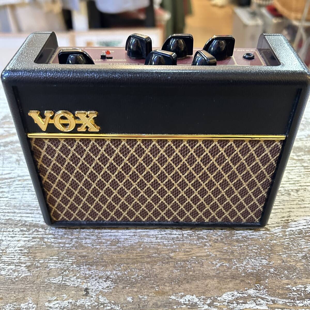 動作確認済み VOX / ボックス ギターミニアンプ AC1 RHYTM リズムマシーン搭載 ブラック 電池 電源駆動 練習用 エレキギター USED拍卖