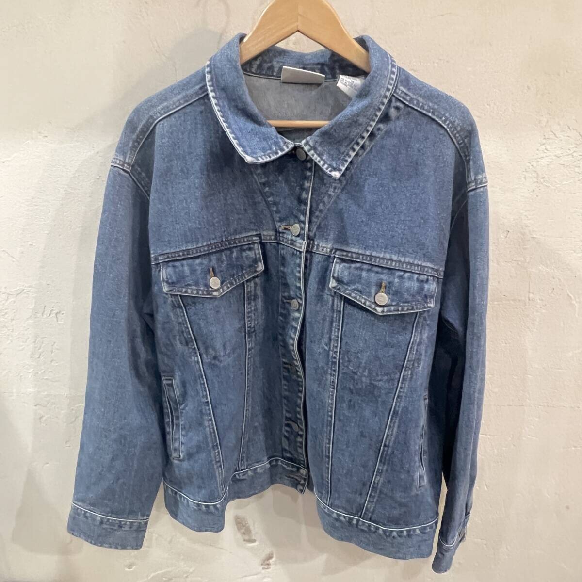 90's BILLBLASS/ビルブラス デニムジャケット ジージャン ヴィンテージ アメカジ 1Xサイズ L~XLサイズ程度 メンズ used拍卖