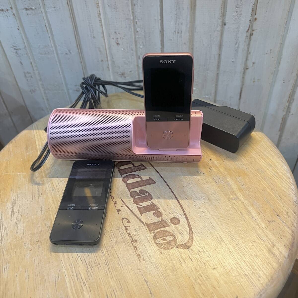 2台セット SONY/ソニー WALKMAN ウォークマン NW-S313 ACTIVE SPEAKER アクティブスピーカー RDP-NWT19 動作確認済み 現状渡し used拍卖