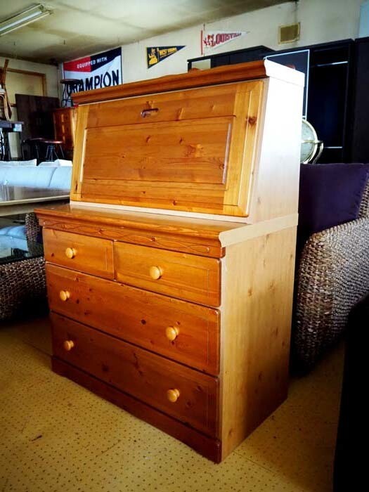 レトロ◆アンティーク ライティング デスク チェスト ヴィンテージ カントリー 北欧 ログハウス 小屋 書斎 趣味部屋 カフェ ディスプレイ◆拍卖