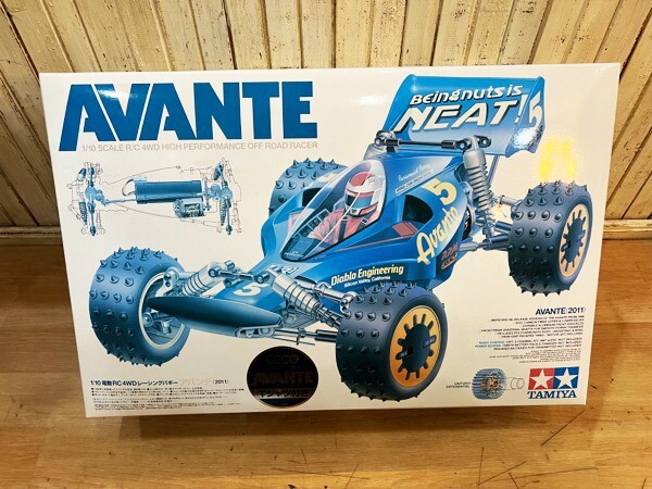 レア!!保管品 TAMIYA/タミヤ AVANTE アバンテ2011 電動 RC4WD 1/10 レーシングバギー 初回限定 Tシャツ付きセット プラモ拍卖