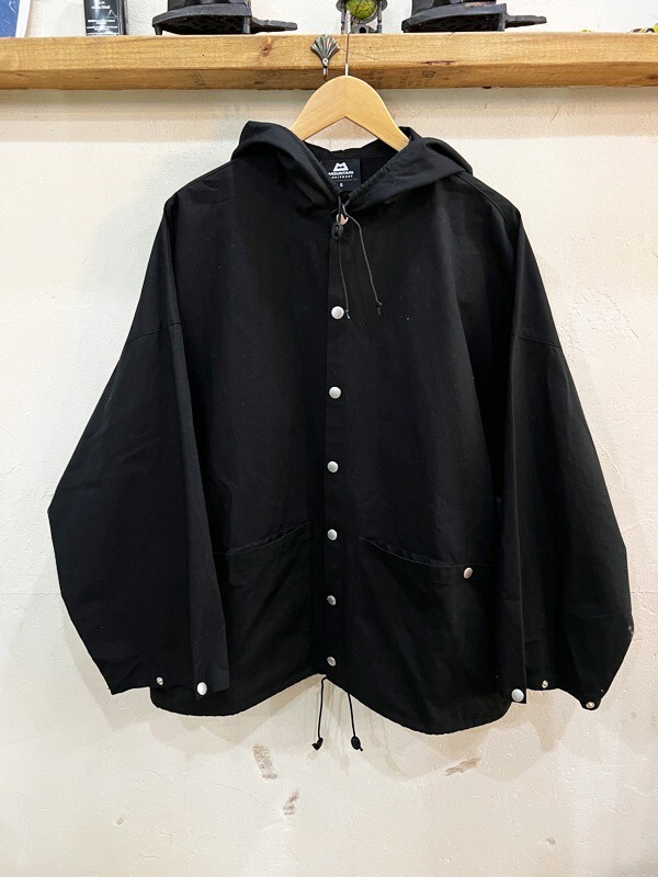 X83★MOUNTAIN EQUIPMENT/マウンテンイクイップメント UTILITY OVER PARKA ユーティリティオーバーパーカー ライトアウター ブラック S ★拍卖