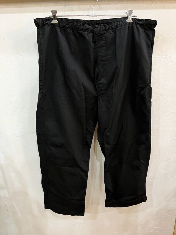 ☆スウェーデン軍 スノーカモパンツ M-64 メンズ 後染めブラック コットン military ミリタリー 古着 used☆拍卖