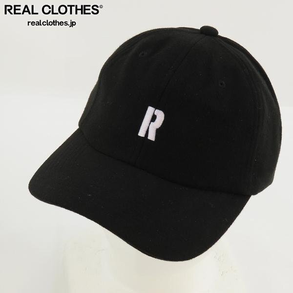(B06)【複数個選択可能/未使用】RHC Ron Herman/ロンハーマン 無地 Rロゴ キャップ ブラック 3321000020 /000拍卖