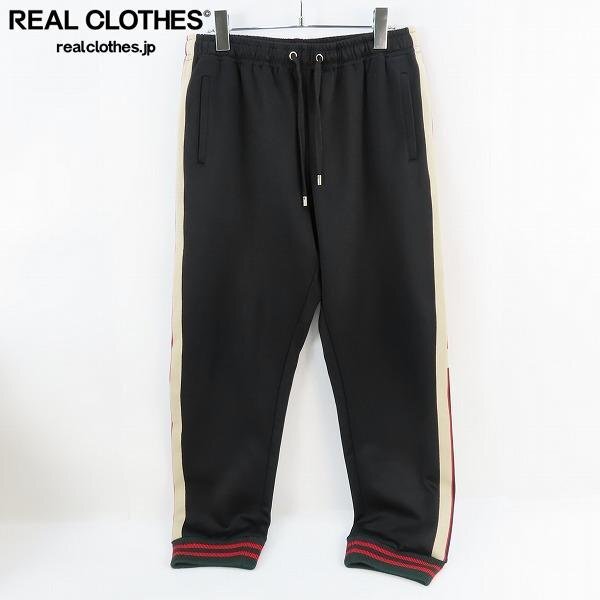 Gucci/グッチ Black Technical Jersey Pant/ブラックテクニカルジャージーパンツ 474635-X5T39/S /060拍卖