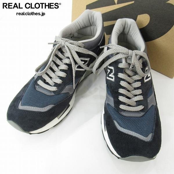 NEW BALANCE/ニューバランス U1500PNV Made in UK Navy スニーカー /8D /080拍卖
