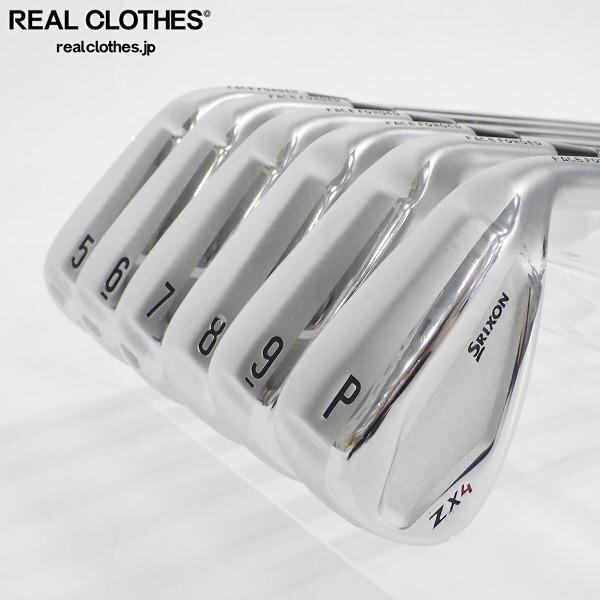 DUNLOP/ダンロップ SRIXON/スリクソン ZX4 FACE FORGED アイアン #5~9,Pw 6本セット N.S.PRO Zelos 8 FLEX:S 同梱×/D4X拍卖
