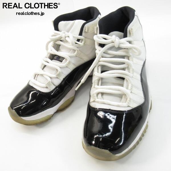 NIKE/ナイキ AIR JORDAN 11 RETRO/エア ジョーダン11 レトロ コンコルド 378037-100/29 /080拍卖