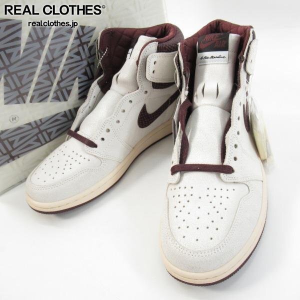 【未使用】NIKE×A Ma Maniere AIR JORDAN 1 RETRO HIGH OG SP/エアジョーダン1 レトロ ハイ DO7097-100/28.5 /080拍卖