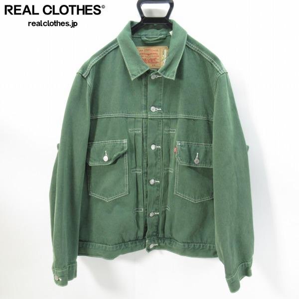 ☆Levi's×DENIM TEARS/リーバイス×デニムティアーズ ADG デニムジャケット/XL /060拍卖