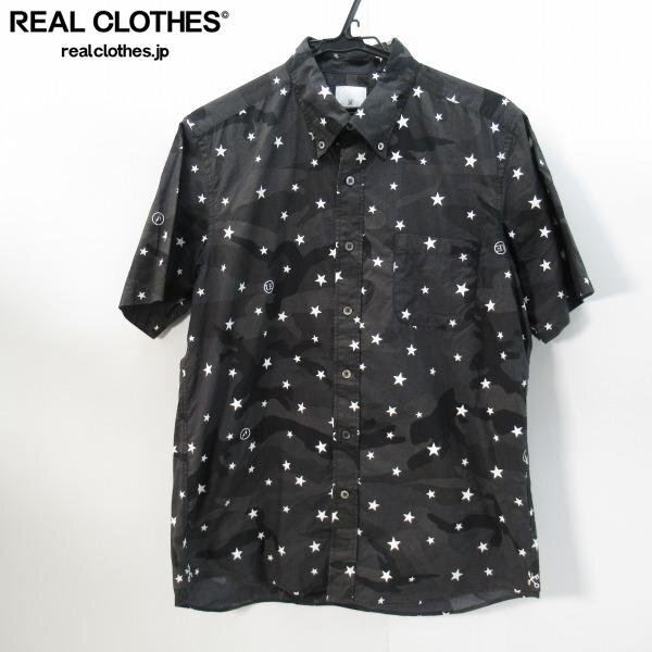 ☆uniform experiment/ユニフォームエクスペリメント カモフラ/スター総柄 半袖シャツ UE-160135/3 /UPK拍卖