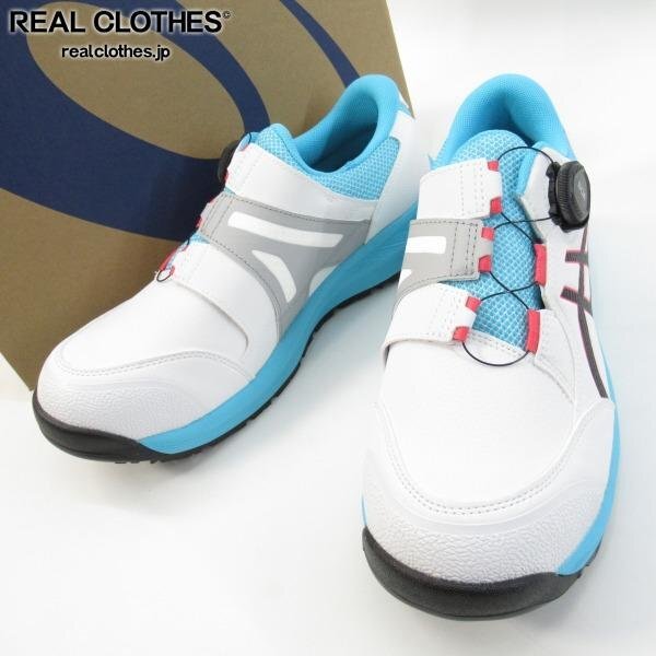 asics/アシックス WINJOB/ウィンジョブ CP309 BOA 安全靴 プロ スニーカー/シューズ 1273A095-100/27 /080拍卖