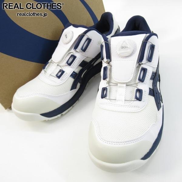 asics/アシックス WINJOB/ウィンジョブ CP209 BOA 安全靴 プロ スニーカー/シューズ 1271A029-102/27.0 /080拍卖