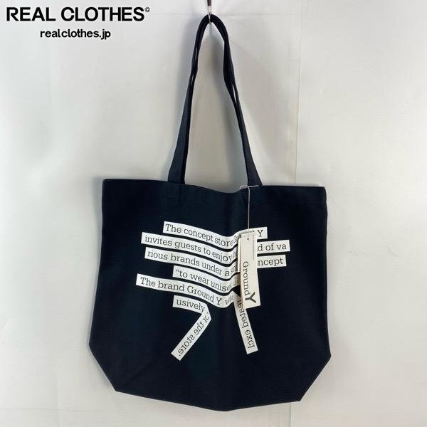(1)【未使用】Ground Y/グランドワイ Yohji Yamamoto/ヨウジヤマモト トートバッグ/GA-I02-094-2 /UPK拍卖