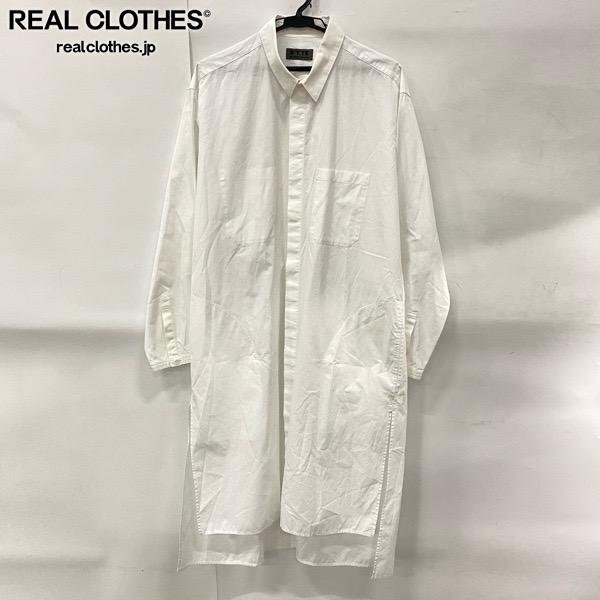 ☆s'yte/サイト yohji yamamoto/ヨウジヤマモト 比翼長袖ボタンシャツ ロング丈 UD-B29-080/3 /000拍卖