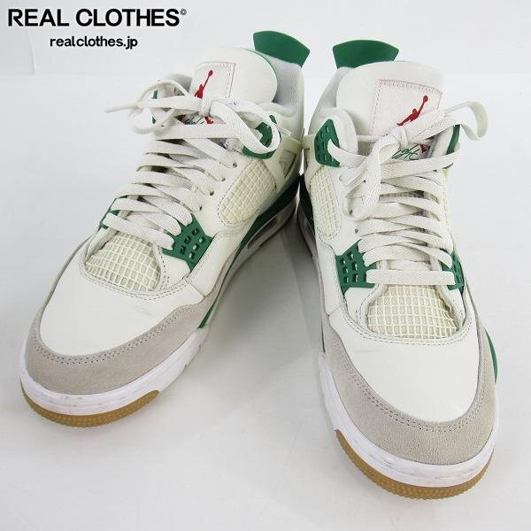 NIKE/ナイキ AIR JORDAN 4 RETRO SP PINE GREEN エアジョーダン4 パイングリーン DR5415-103/27 /080拍卖