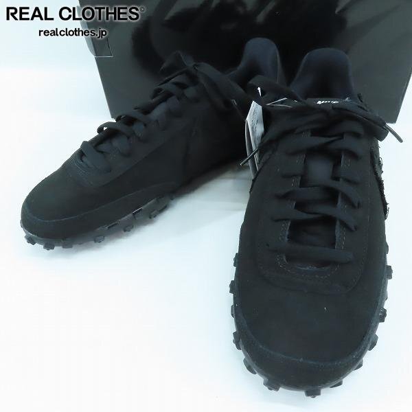 【未使用】NIKE/ナイキ WAFFLE RACER/CDG BLACK ワッフルレーサー コムデギャルソン ブラック CU9080-002/27 /080拍卖