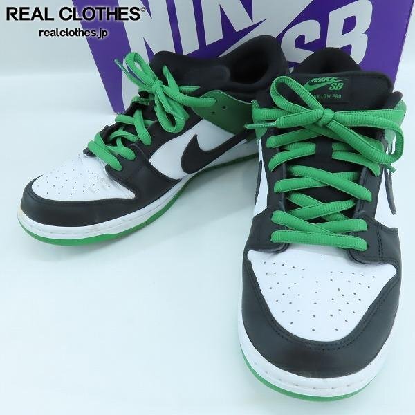 NIKE/ナイキ SB DUNK LOW PRO CLASSIC GREEN/ダンクロー クラシックグリーン BQ6817-302/29 /080拍卖