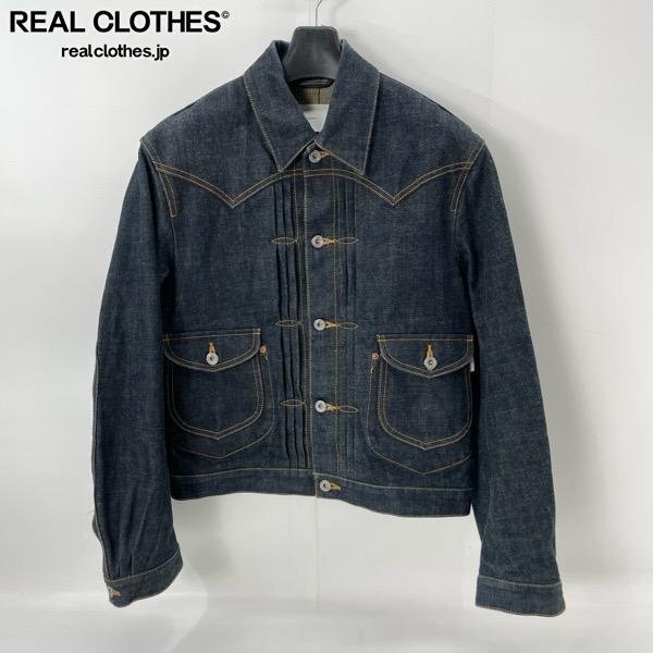 ☆SUGARHILL/シュガーヒル CLASSIC DENIM JACKET/デニムジャケット/Gジャン CLASS01/2 /060拍卖