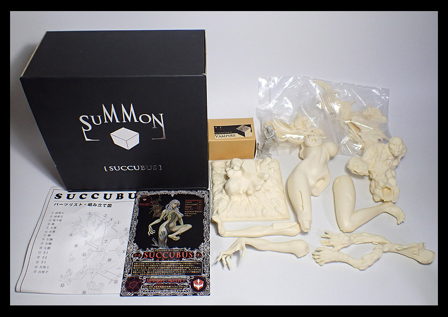 【海蛍】未組立保管品 GILL GILL SUMMON SUCCUBUS =サキュバス= ガレージキット ガレキ 塚田貴士原型拍卖