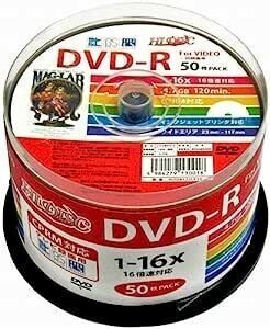 HI-DISC 録画用DVD-R HDDR12JCP50 (CPRM対応/16倍速/50枚)拍卖