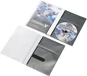 エレコム ディスクケース 省スペース CD DVD 1枚収納 30枚パック ブラック CCD-DPD30BK拍卖