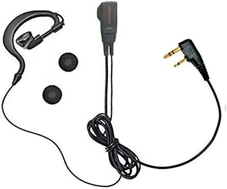 ケンウッド対応 インカム イヤホンマイク デミトス用 耳掛け式 2ピン UBZ-LS20 UBZ-LP20 UBZ-LM20 UBZ-LK20 UBZ-EA20R UBZ-LP27拍卖