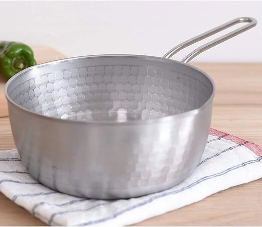 【大幅値下げ】【日本製】 燕三条 雪平鍋 (片手鍋) IH/食洗機対応 18cm ステンレス (サビにくい) 打ち出し(変形しにくい/耐久性アップ)拍卖