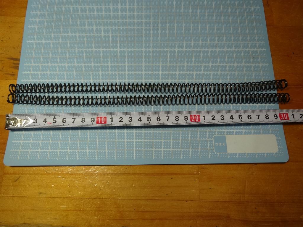 【2本セット】スプリング 線径1.4mm×外径11mm×長さ300mm VSR-10用170%【送料185円】027拍卖