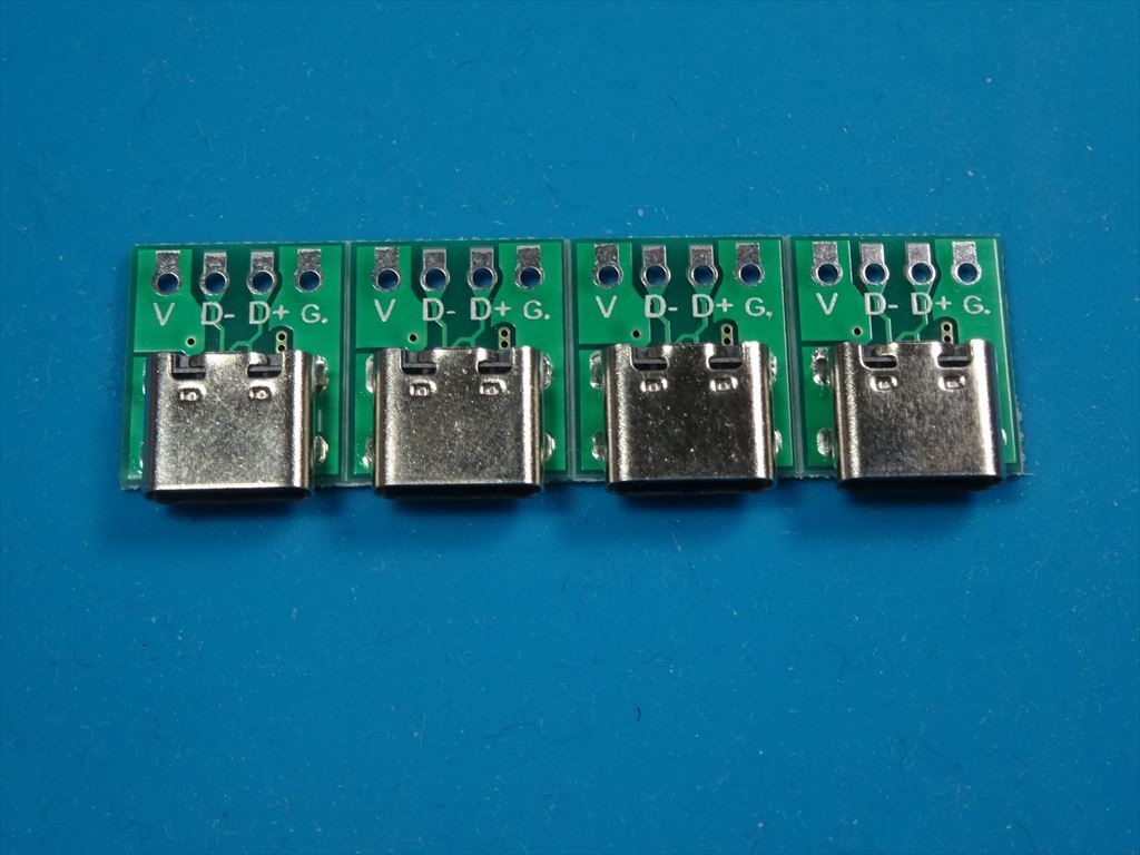 【4個セット】USB Type-C メスコネクタ DIY用【送料85円~】016拍卖