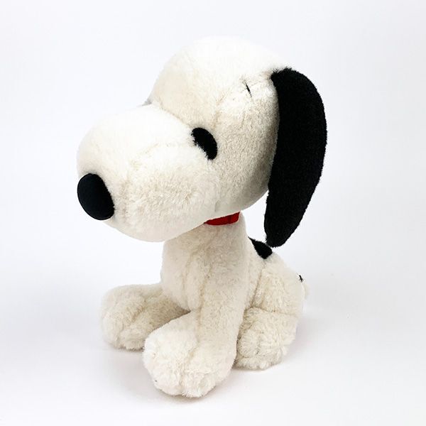 スヌーピー ぬいぐるみ レトロおすわり M インテリア ホワイト拍卖