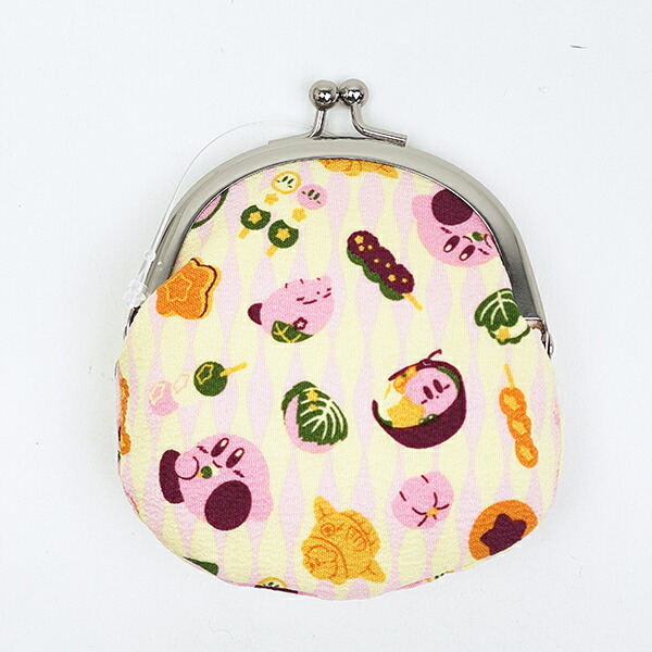 星のカービィ ふわふ和コレクション カービィともぐもぐ和菓子 ちりめんがま口拍卖