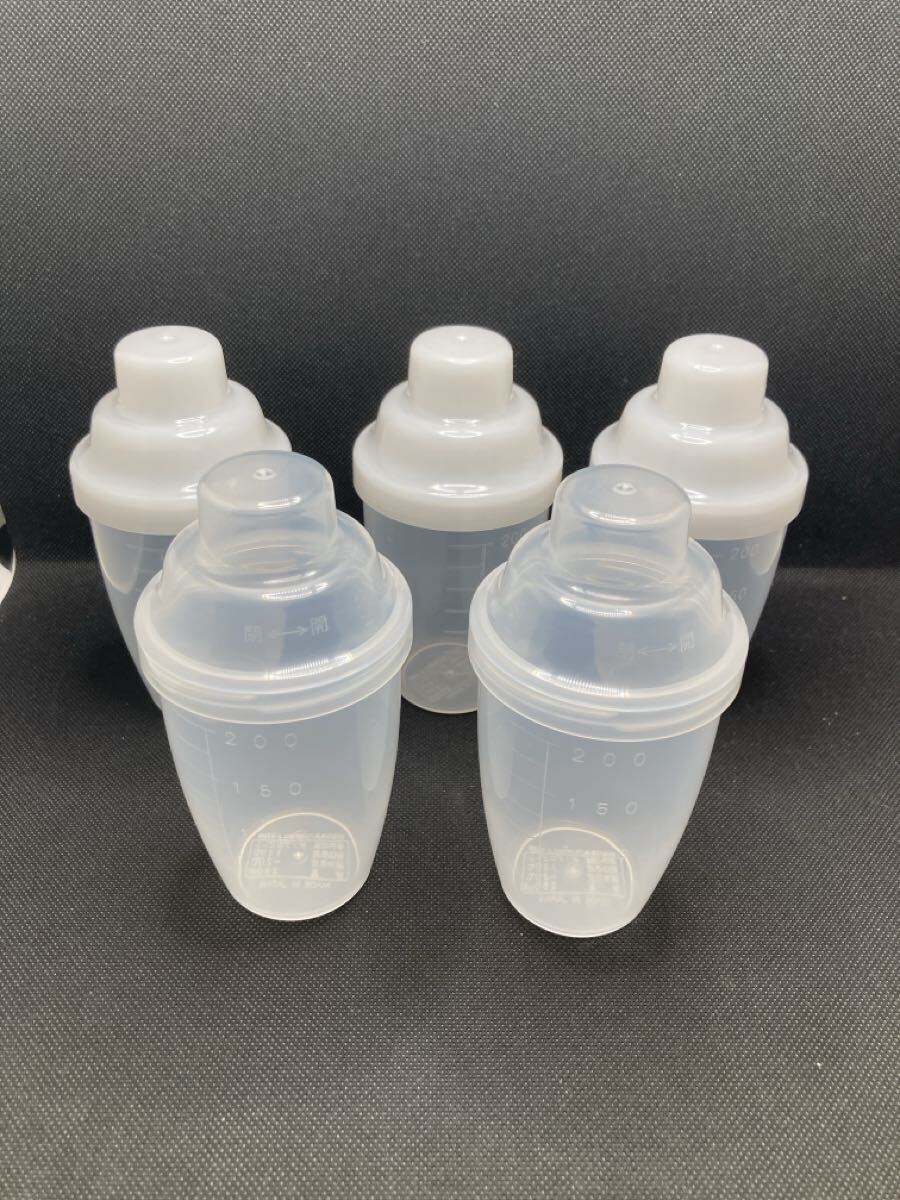 ☆未使用品 5個セット シェーカー 260ml 日本製拍卖