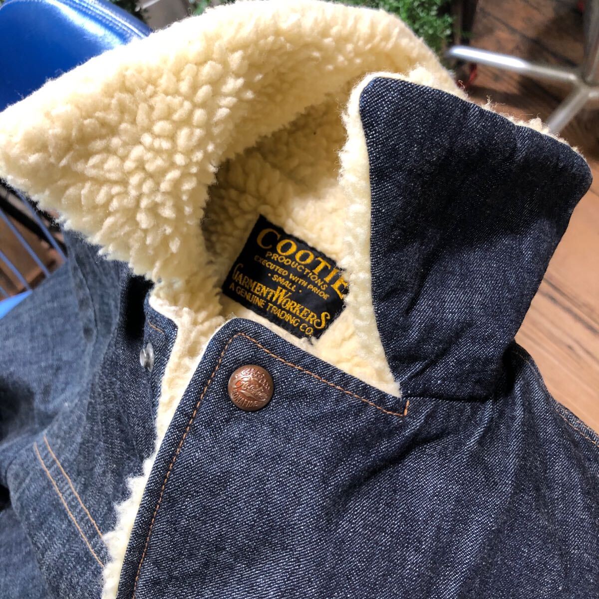 美品 cootie クーティ ボアデニム ジャケット SMALL拍卖