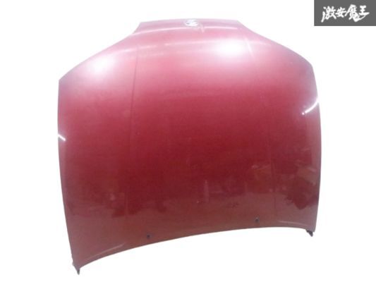 ☆凹み無し☆ トヨタ 純正 AE101 スプリンター トレノ ボンネット フード パネル 赤メタ系 ヒンジ付 即納 棚A-3拍卖