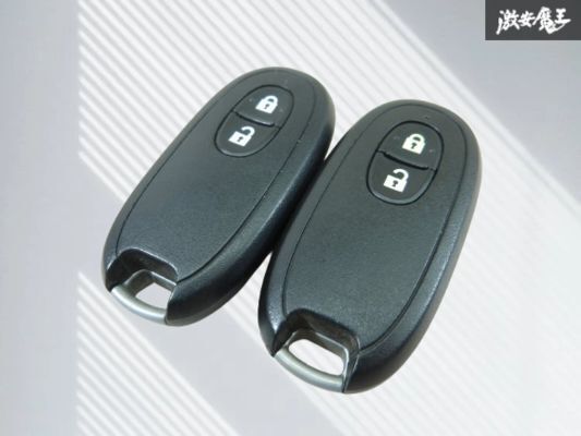 【保証付!!】 マツダ 純正 キーレス リモコンキー 2ボタン 2個セット 実働車外し 在庫有 007YUUL0212 カギ 鍵 キー 即納 棚9-3-A拍卖