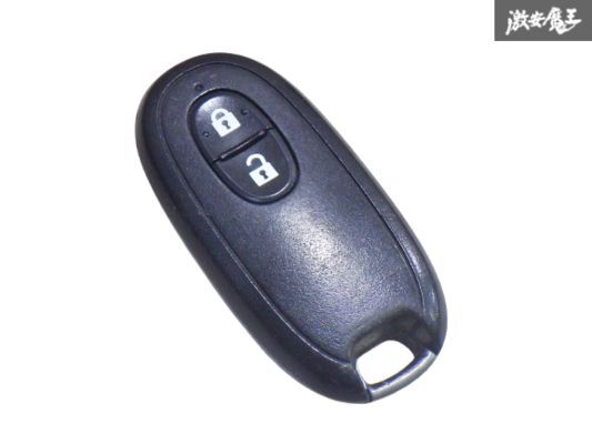 【保証付!!】 スズキ 純正 ラパン アルト パレット 等 キーレス リモコンキー 2ボタン 1個 ★007YUUL0212★実働外し 即納 棚9-1-J拍卖