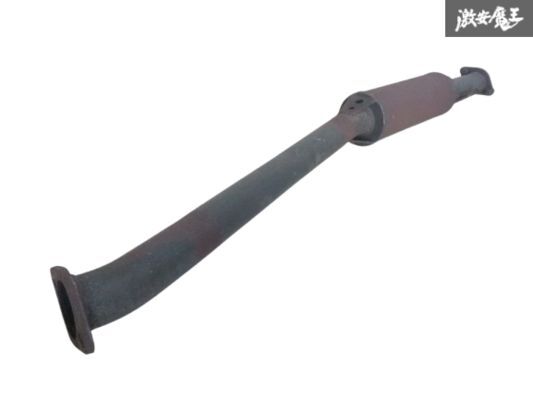 社外 車種不明 センターマフラー 中間パイプ スチール 約Φ60 全長約142.5cm 加工用に 即納 棚E-6拍卖