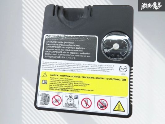 【未使用】タイヤ空気圧充填用エアコンプレッサー エアコンプレッサー 空気圧調整 空気入れ パンク修理 車載工具 車載機 即納30-3拍卖