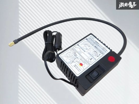 【未使用】タイヤ空気圧充填用エアコンプレッサー エアコンプレッサー 空気圧調整 空気入れ パンク修理 車載機 車載工具 即納30-3拍卖