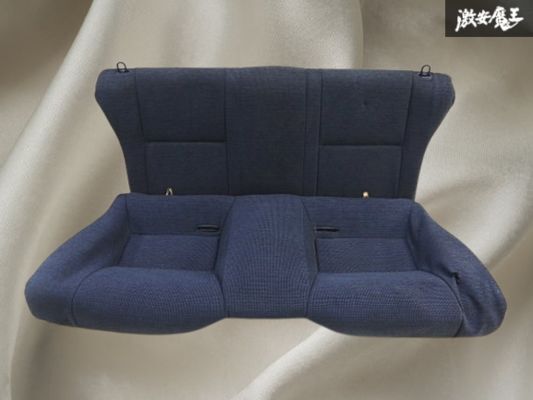 日産 純正 S13 RPS13 シルビア 180SX リア シート リヤ 座面 背もたれ セット 内装 グレー 灰色系 JDM 棚2F-K-8拍卖