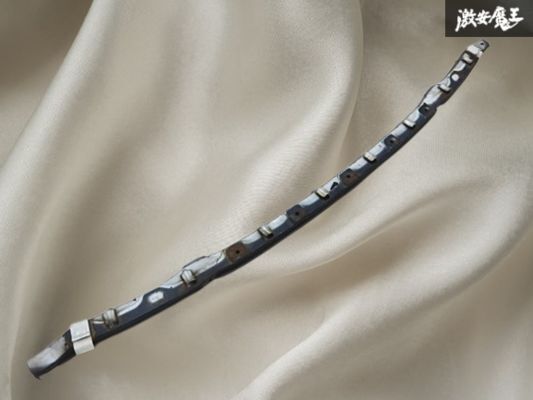 日産 純正 C34 ローレル フロントバンパー ブラケット アッパー ステー 金具 62042 70T00 曲がり無し 修理 スペア用に 棚H-4拍卖