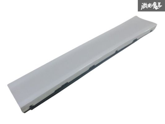 ☆割れなし☆ トヨタ 純正 MZRA90W ZWR90W 90系 ノア ヴォクシー リア スライド ドアパネル 左 左側 LH パール白系 即納 棚28-2拍卖