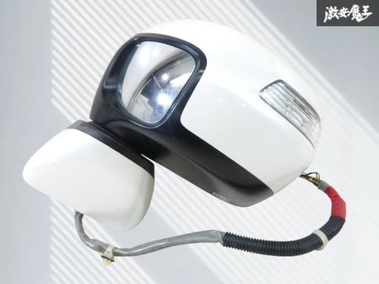 【保証付】ホンダ 純正 JF2 N-BOX Nボックス 2015年式 ドアミラー サイドミラー 左側 11P 電動格納 カラー NH875PX Murakami 棚13-3拍卖