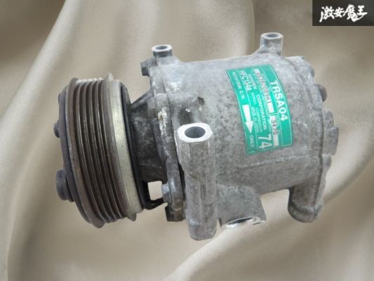 【実働外し!!】社外 JC2 ライフ 2003年式 エアコンコンプレッサー A/Cコンプレッサー 194546km外し TRSA04 3470 即納 棚K-4拍卖