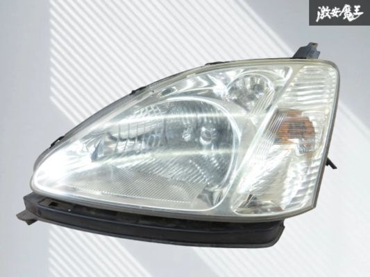 【割れ無し!!】ホンダ 純正 EP3 シビック HID ヘッドライト ヘッドランプ 左 左側 助手席側 打刻 9 STANLEY P1528 即納 棚16-3拍卖