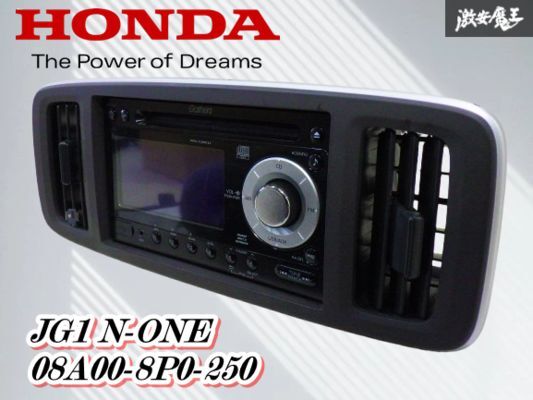 HONDA ホンダ 純正 JG1 N-ONE 2DIN オーディオ デッキ パネル オーディオメインユニット 本体 セット 08A00-8P0-250 即納 棚33-3拍卖