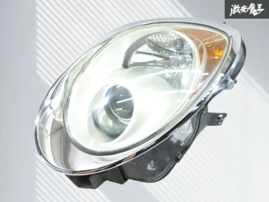 【割れ無し!!】アルファロメオ 純正 ABA-955142 MITO ミト HID ヘッドライト ヘッドランプ レンズ 左 左側 即納 棚17-3拍卖